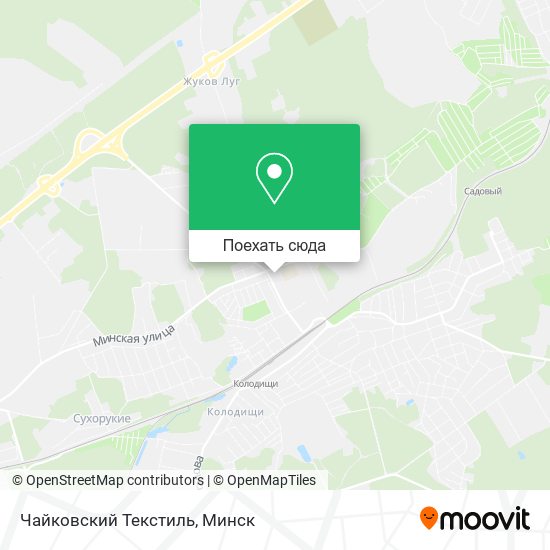 Карта Чайковский Текстиль
