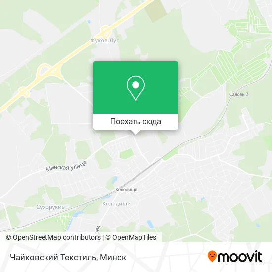 Карта Чайковский Текстиль