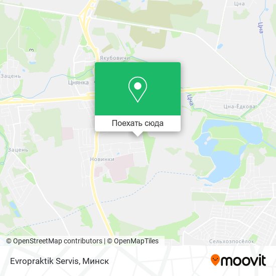 Карта Evropraktik Servis