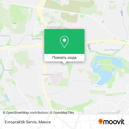 Карта Evropraktik Servis