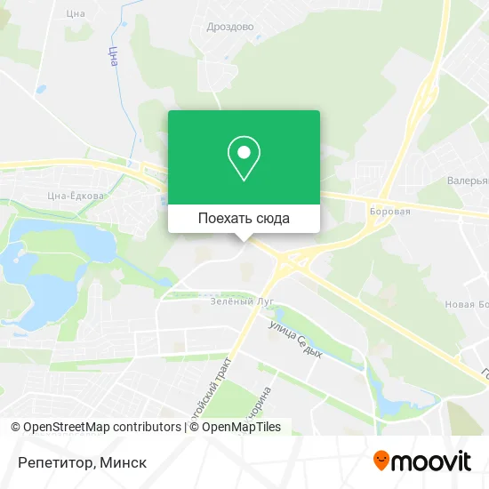 Карта Репетитор