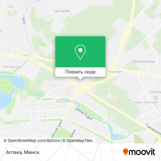 Карта Аптека