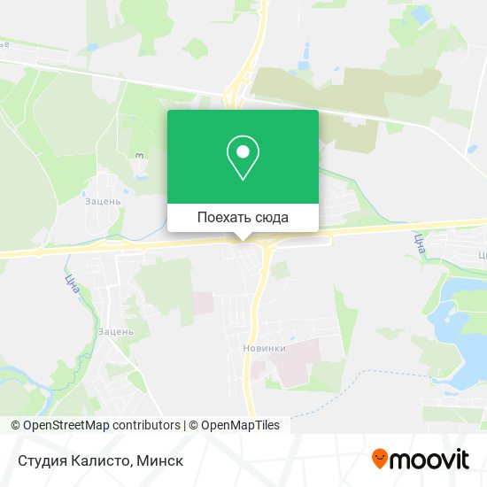 Карта Студия Калисто