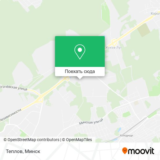 Карта Теплов