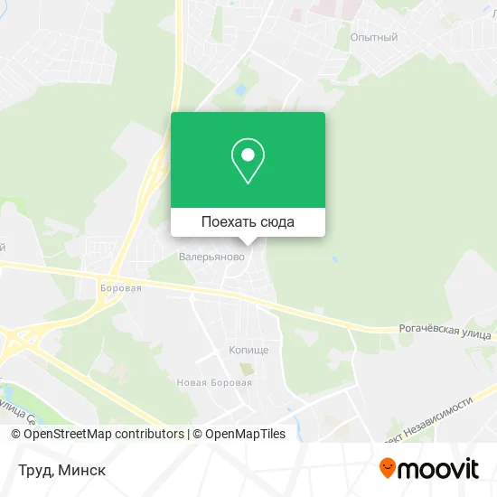 Карта Труд