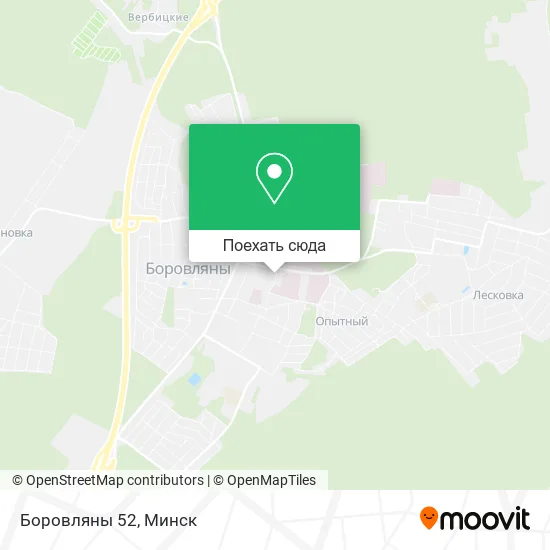 Карта Боровляны 52