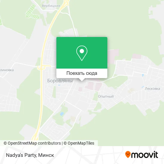 Карта Nadya's Party