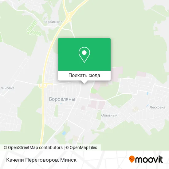 Карта Качели Переговоров