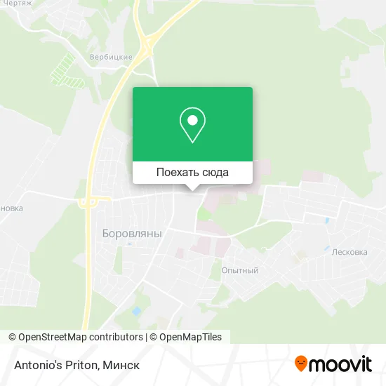 Карта Antonio's Priton
