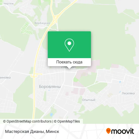 Карта Мастерская Дианы