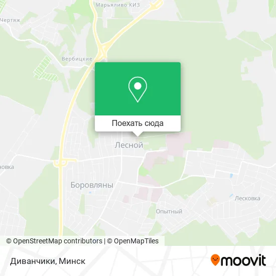 Карта Диванчики