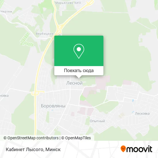 Карта Кабинет Лысого