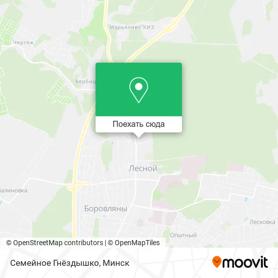 Карта Семейное Гнёздышко