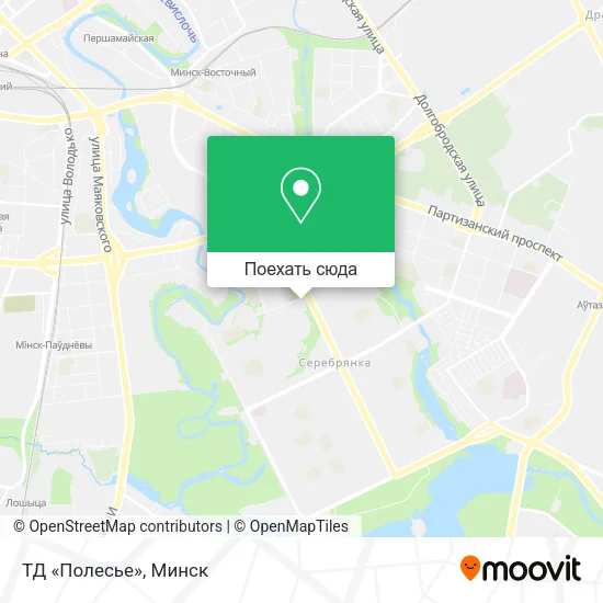 Карта ТД «Полесье»