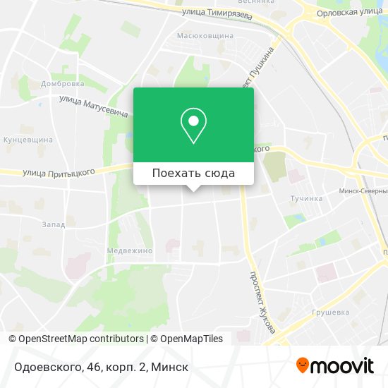 Карта Одоевского, 46, корп. 2
