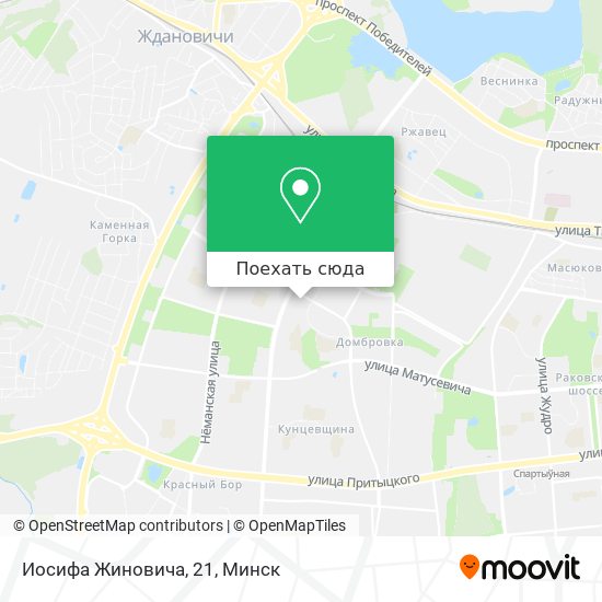 Карта Иосифа Жиновича, 21