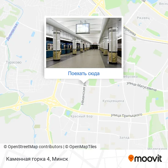 Карта Каменная горка 4