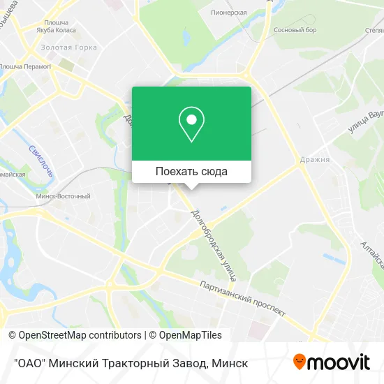 Карта "ОАО" Минский Тракторный Завод
