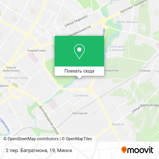 Карта 2 пер. Багратиона, 19