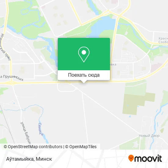 Карта Аўтамыйка