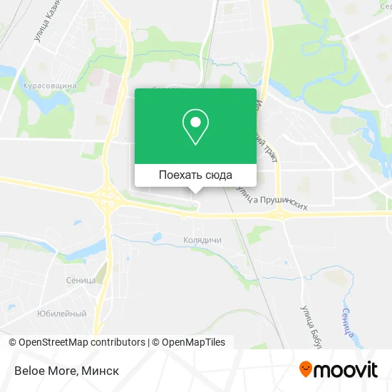 Карта Beloe More