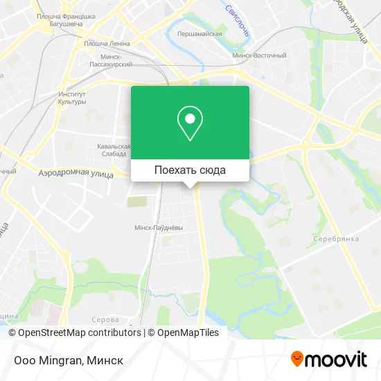 Карта Ooo Mingran