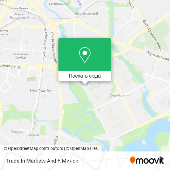 Карта Trade In Markets And F