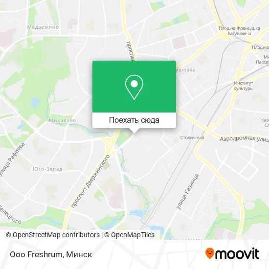 Карта Ooo Freshrum