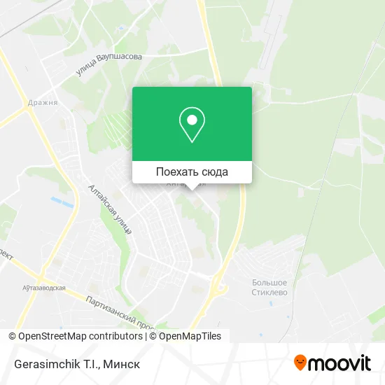 Карта Gerasimchik T.I.