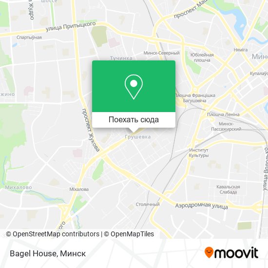 Карта Bagel House