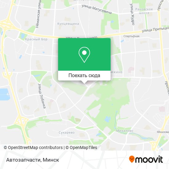 Карта Автозапчасти