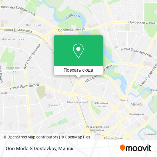 Карта Ooo Moda S Dostavkoy