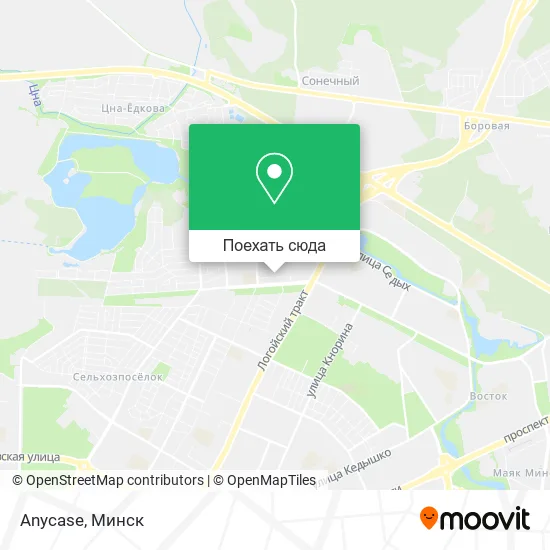 Карта Anycase