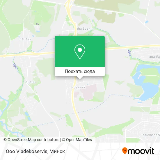 Карта Ooo Vladekoservis