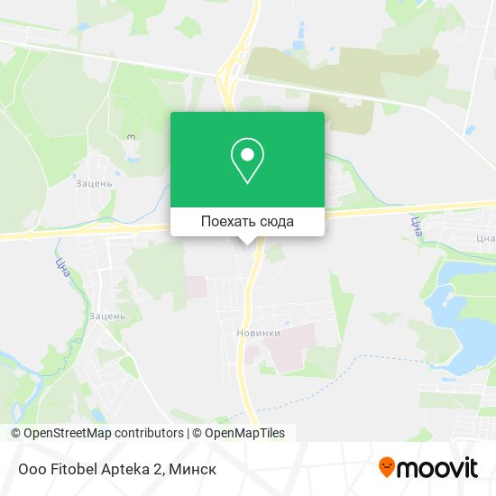 Карта Ooo Fitobel Apteka 2