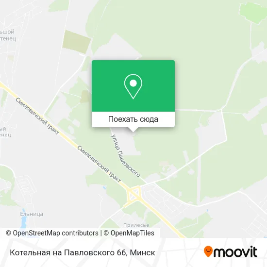 Карта Котельная на Павловского 66
