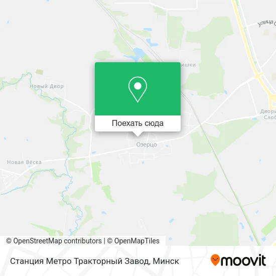 Карта Станция Метро Тракторный Завод