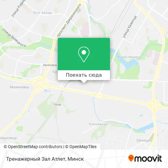 Карта Тренажерный Зал Атлет