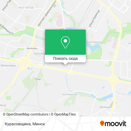 Карта Курасовщина