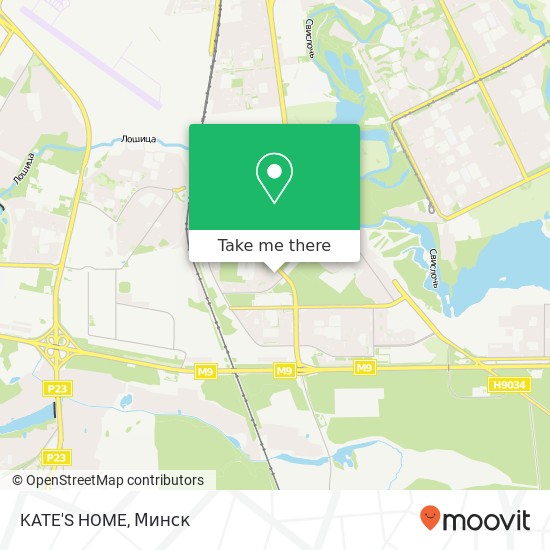 Карта KATE'S HOME