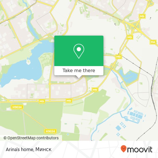 Карта Arina's home