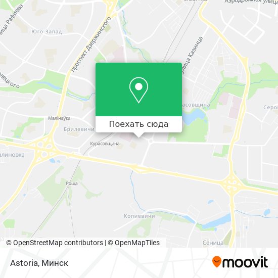 Карта Astoria