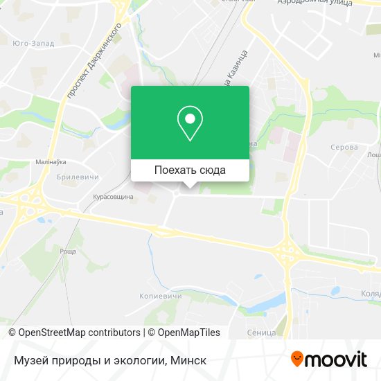Карта Музей природы и экологии