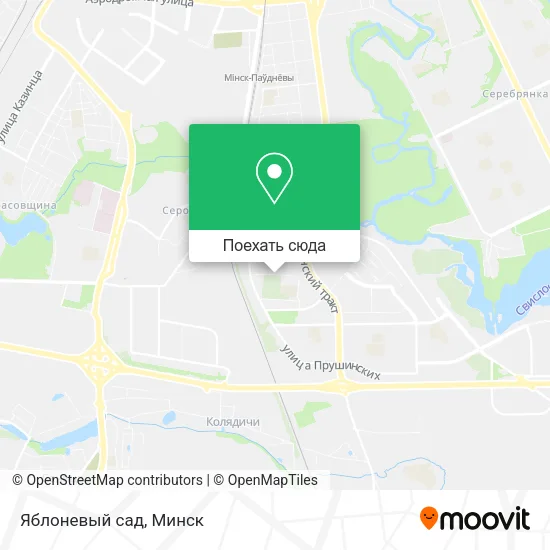 Карта Яблоневый сад