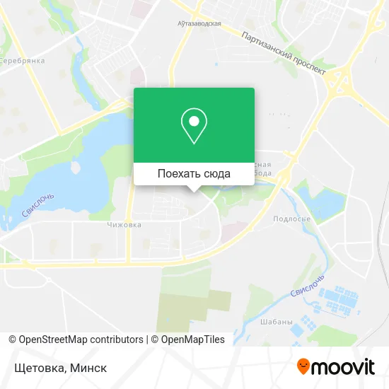 Карта Щетовка
