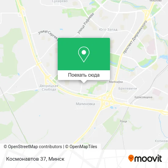 Карта Космонавтов 37