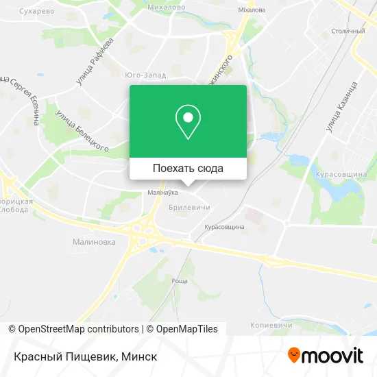 Карта Красный Пищевик