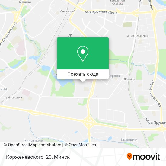 Карта Корженевского, 20