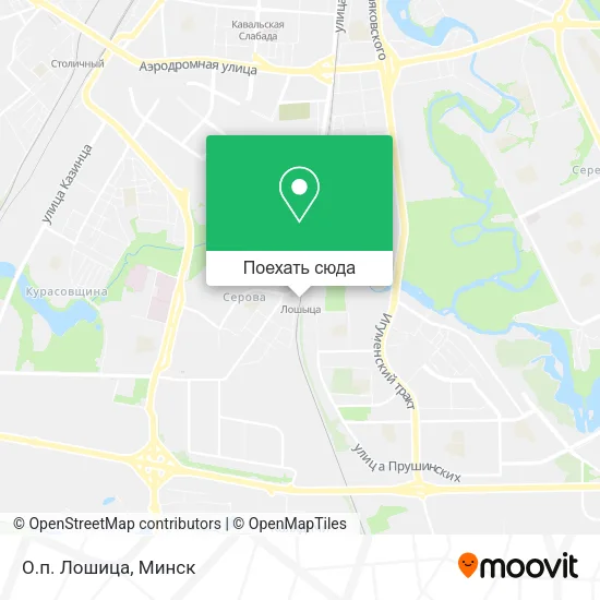 Карта О.п. Лошица