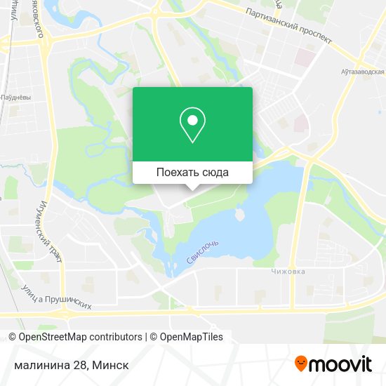 Карта малинина 28